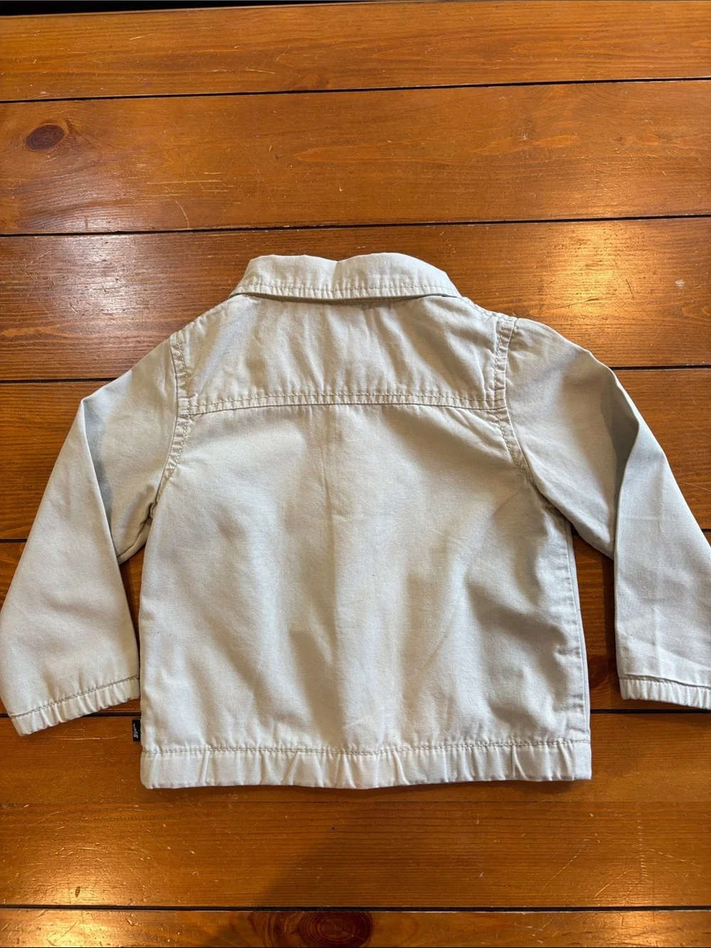 Baby B’Gosh Khaki Zip Windbreaker Jacket Boys Size 18 Months EUC
